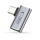Przejściówka Tech-Protect ULTRABOOST AA01 ANGLE ADAPTER TYPE-C GREY